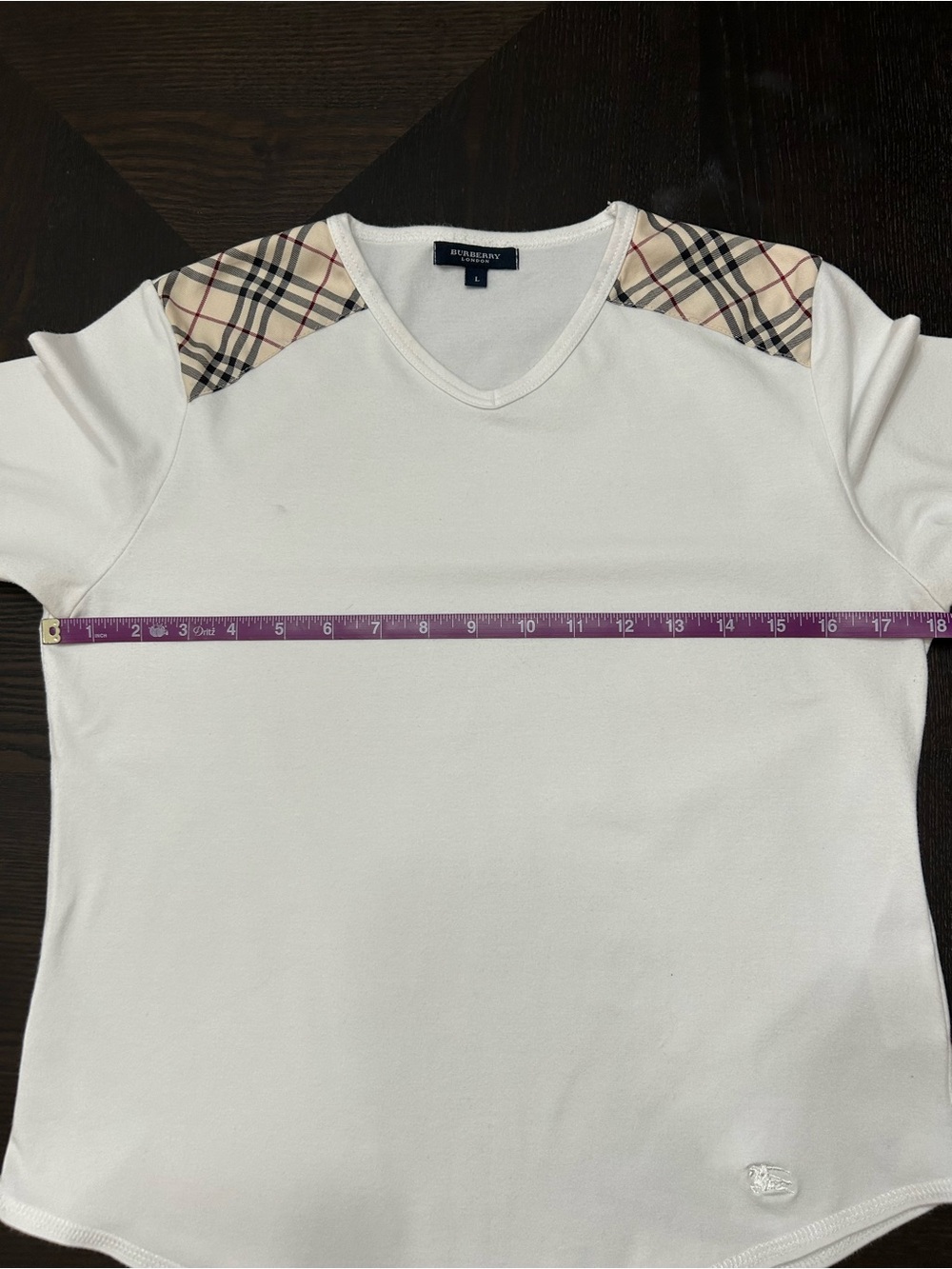 BURBERRY LONDON NOVA CHECK ACCENTS SHORT SLEEVE - Picture 5 of 8